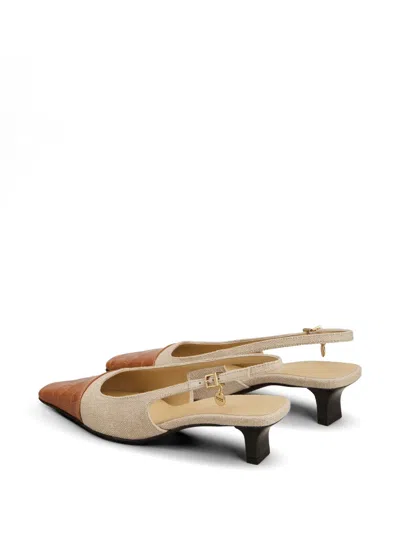 Tod's Crocodile-effect Strap Pumps In Multi