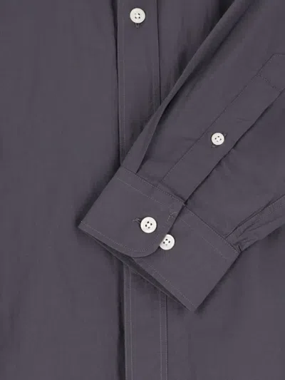 Mfpen Executive Check-pattern Shirt In Purple