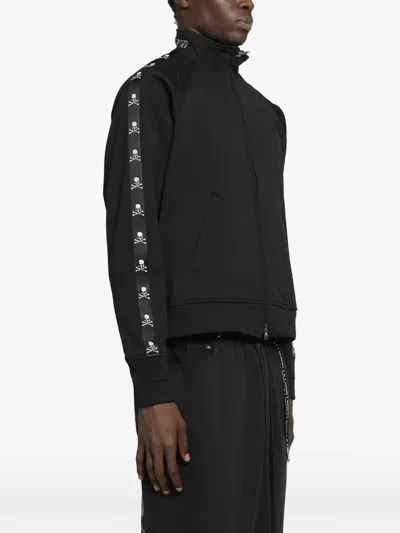 Mastermind Japan Zip-up Sweatshirt In Black