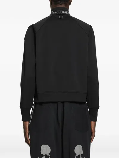 Mastermind Japan Zip-up Sweatshirt In Black