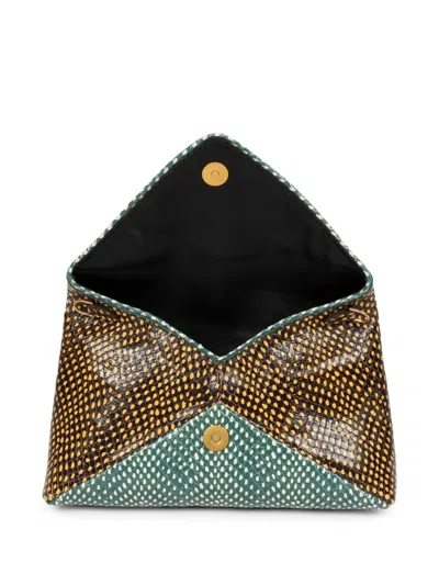 Dries Van Noten Envelope Clutch Bag In Multi