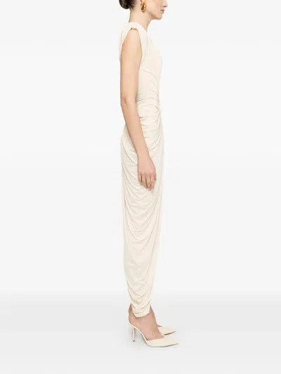 Nissa Ruched Jumpsuit In Multi