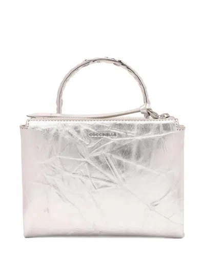 Coccinelle Handbag In Silver