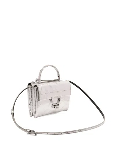 Coccinelle Handbag In Silver