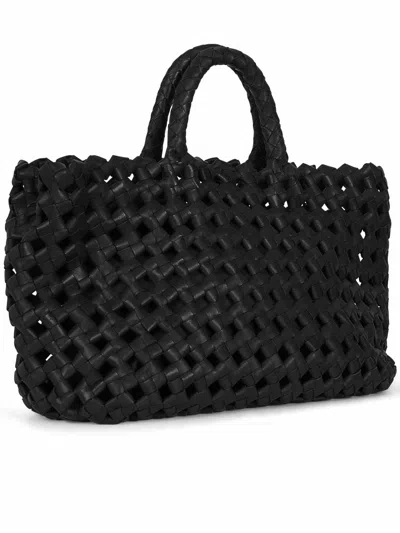 Visonà Woven Bag In Black