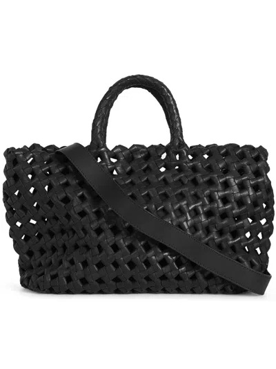 Visonà Woven Bag In Black
