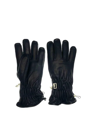 Restelli Zip Gloves In Pattern