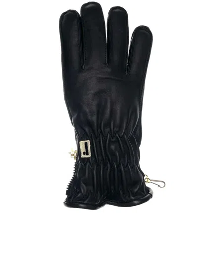Restelli Zip Gloves In Pattern