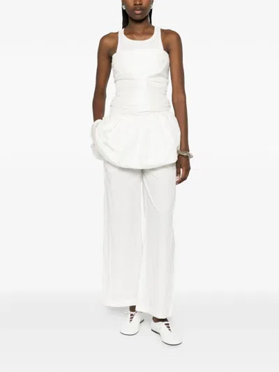 Gimaguas Devi Elasticated Trousers In White