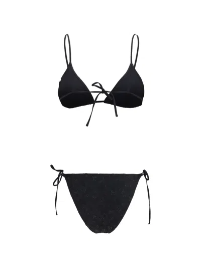 Kristina Ti Black Polyester Bikini In Black
