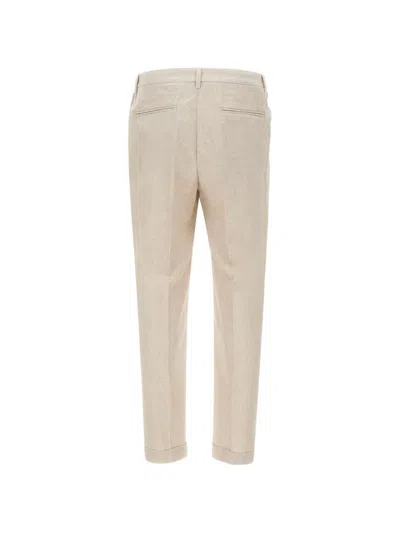 Devore Straight-leg Trousers In Neutral
