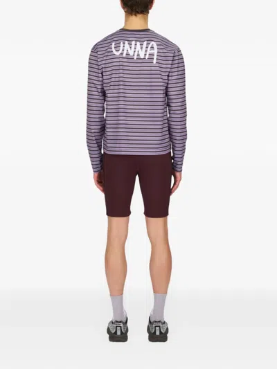 Unna Striped-pattern Long-sleeved T-shirt In Multi