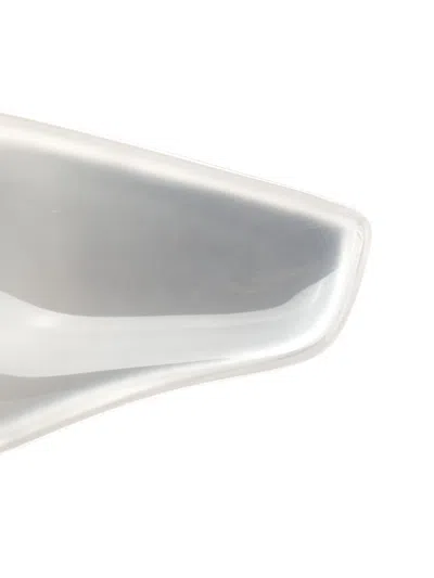 Loewe Emily Aqua Bootie 45 In Rubber With Multicolor Socks Pumps White