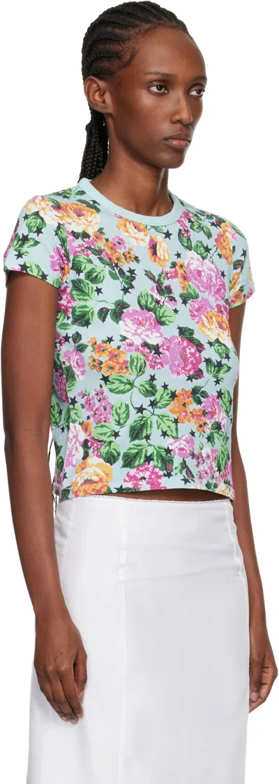 Kenzo Floral T-shirt In Multi