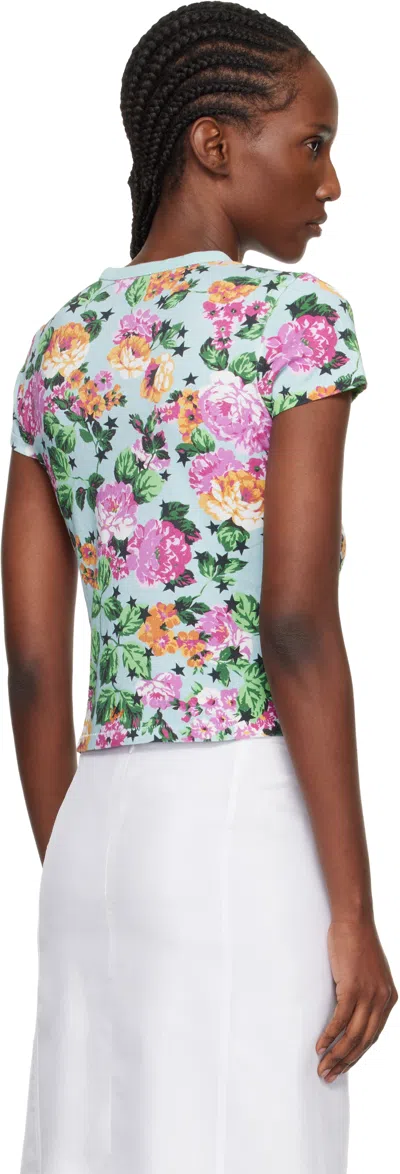 Kenzo Floral T-shirt In Multi