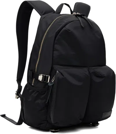 Master-piece Black Lightning Daypack Backpack In Black