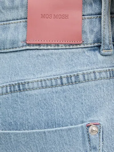 Mos Mosh Buttoned Denim Jeans In Blue