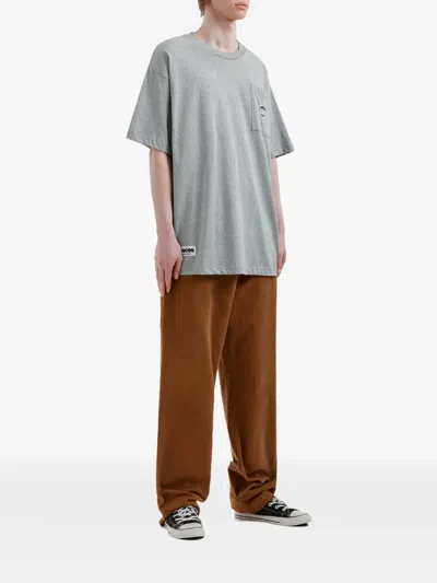 Chocoolate Patch-pocket T-shirt In Gray