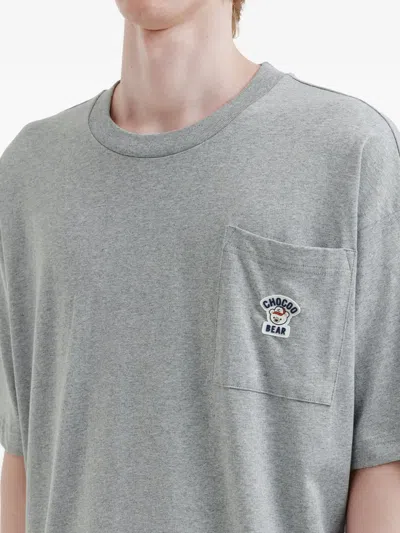 Chocoolate Patch-pocket T-shirt In Gray