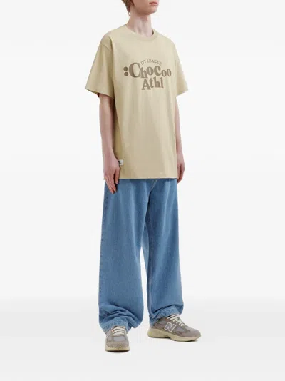 Chocoolate Graphic-print T-shirt In Neutral