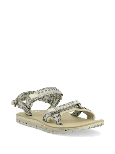 Jack Wolfskin Patterned Strap Sandals In Neutral