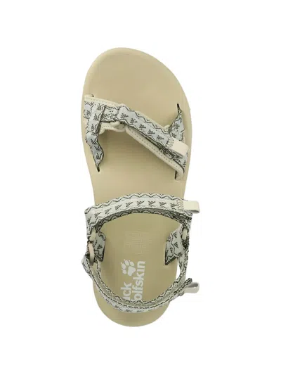 Jack Wolfskin Patterned Strap Sandals In Neutral