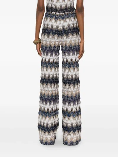 Missoni Zig Zag-pattern Trousers In Multi