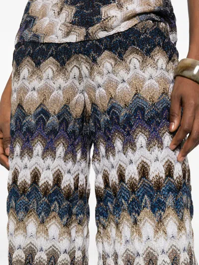 Missoni Zig Zag-pattern Trousers In Multi