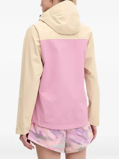 Picture 컬러 블록 후드 재킷 In Multi