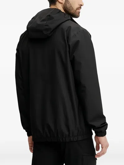 Picture 스톨 후드 경량 재킷 In Black