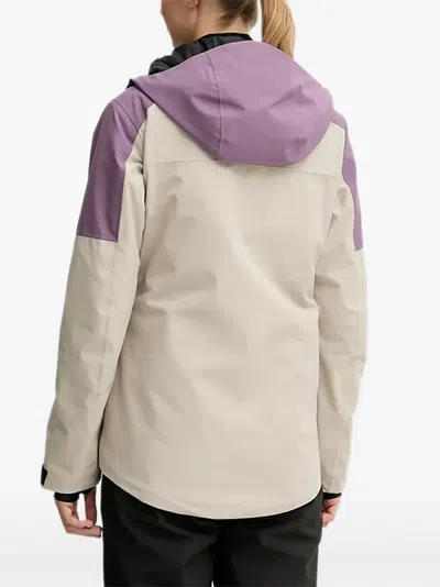 拼色连帽滑雪服