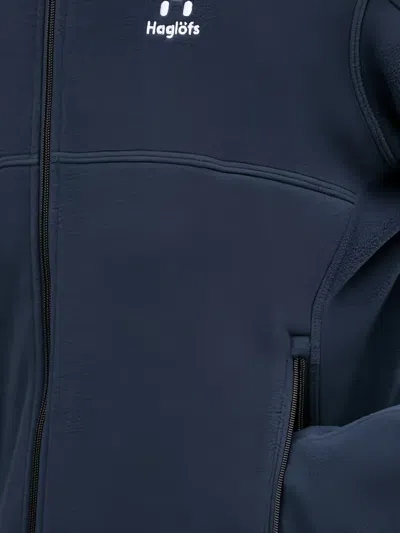 Haglöfs 부테오 지퍼 스웨트셔츠 In Blue