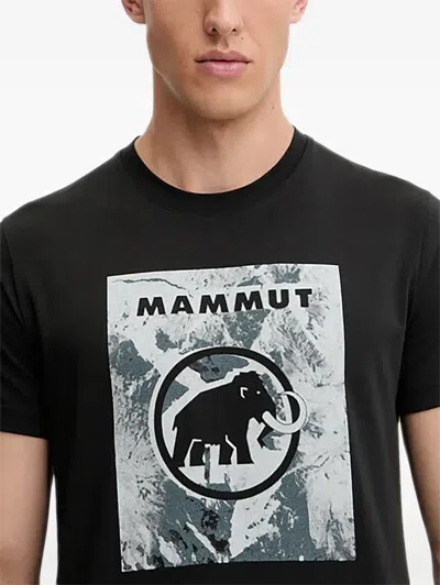 Mammut 그래픽 프린트 티셔츠 In Black