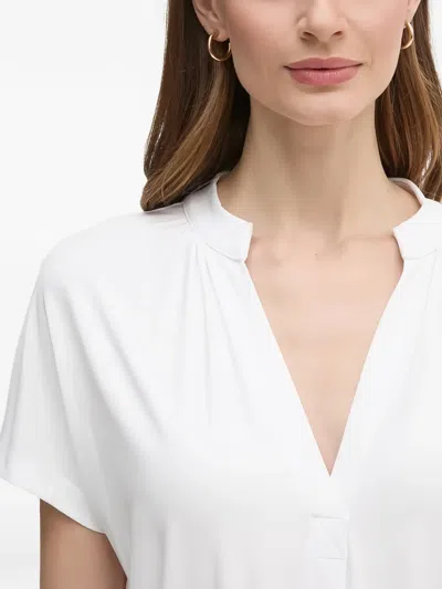 Mos Mosh 시라 블라우스 In White