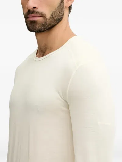 Icebreaker 긴소매 이너 탑 In White