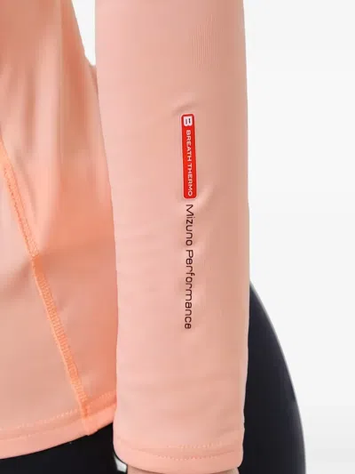 Mizuno 서멀 긴소매 티셔츠 In Pink