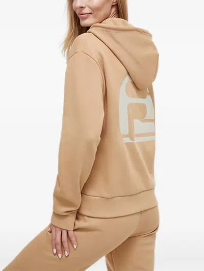 Fila 하프 지퍼 후디 In Brown