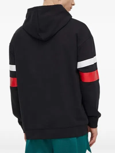 Fila 로고 긴소매 후디 In Black