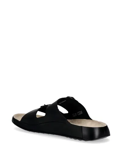Ecco 버클 디테일 샌들 In Black