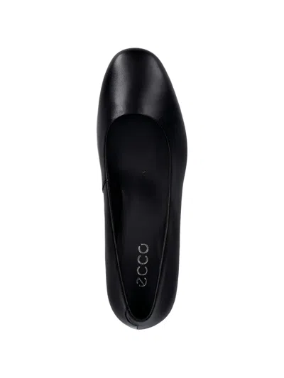 Ecco 리비아 스퀘어 토 펌프스 In Black