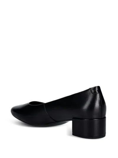 Ecco 리비아 스퀘어 토 펌프스 In Black