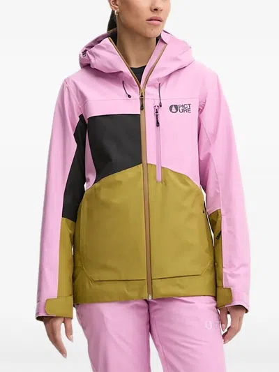 SEEN 拼色连帽夹克