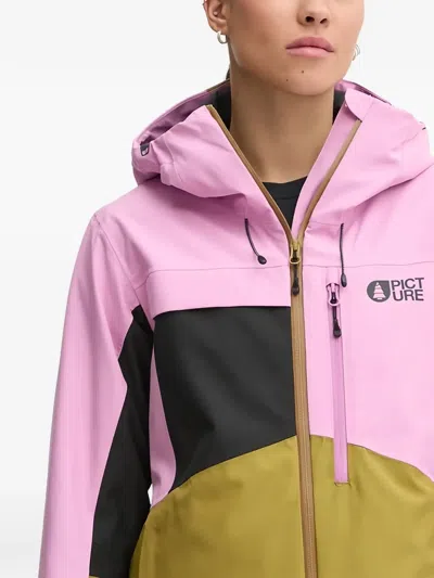 SEEN 拼色连帽夹克