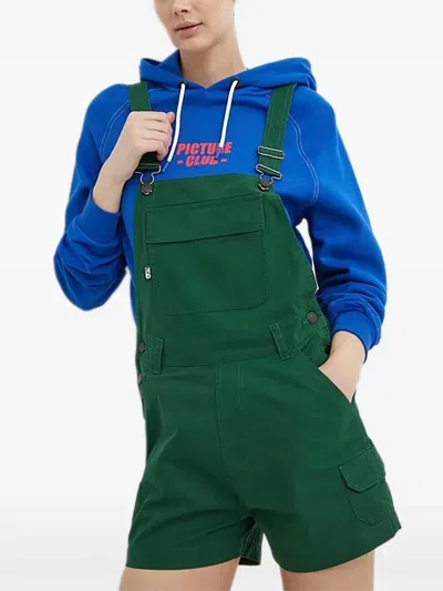 正面口袋连体短裤