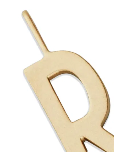 Design Letters 레터 펜던트 네크리스 In Gold