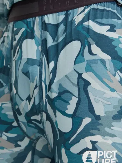 Picture 카무플라주 레깅스 In Blue