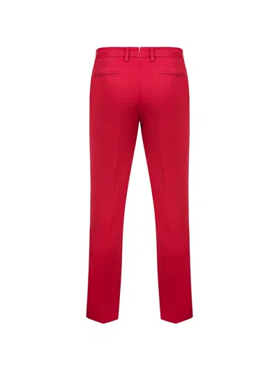 Billionaire 버튼 팬츠 In Red