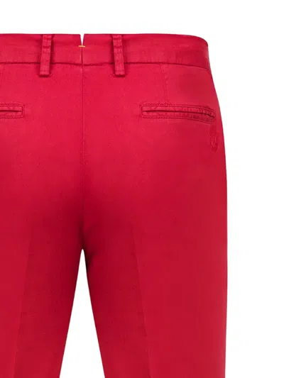 Billionaire 버튼 팬츠 In Red