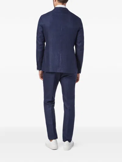 Billionaire 패치 포켓 블레이저 In Blue