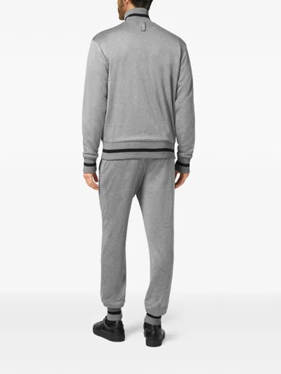 Billionaire 스트라이프 디테일 트랙수트 세트 In Gray